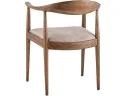 Стул STOOL GROUP Мокку массив дуба Велюр латте/Терра арт. 8134014602