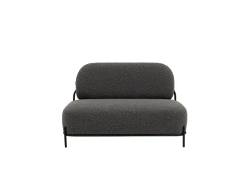 Диван STOOL GROUP Стоун New букле тёмно-серый