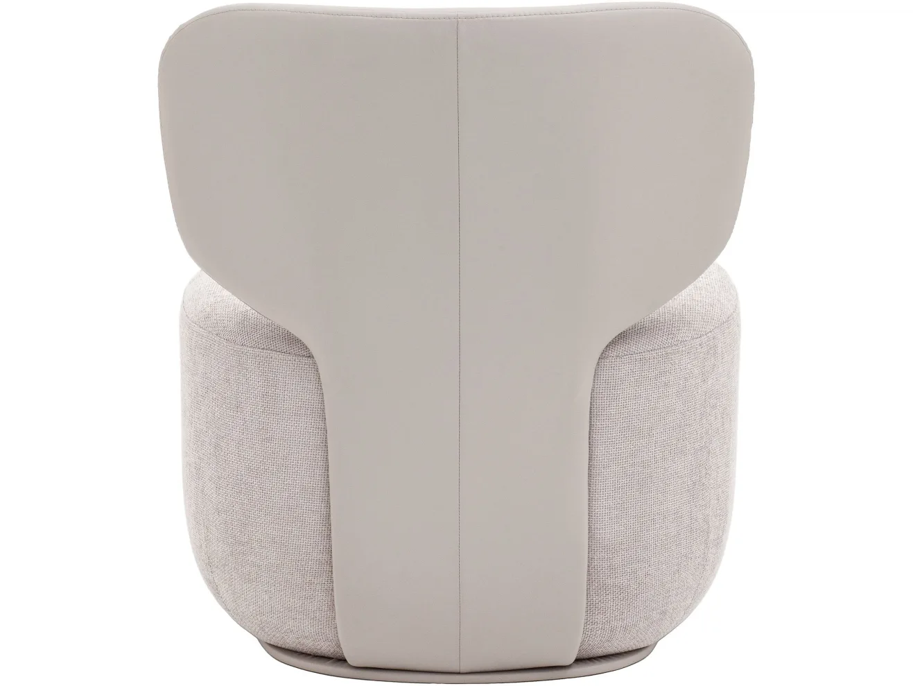 Кресло STOOL GROUP Спейс Экокожа/шенилл светло-серый арт. 9923750102