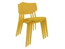 Стул Sheffilton SHT-S110-P медово-желтый/медово-желтый арт. 2249343213