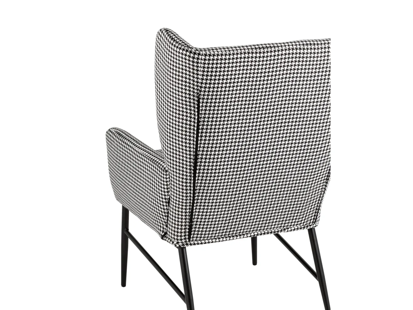 Кресло STOOL GROUP Мэйден гусиная лапка черно-белый арт. 6612834902
