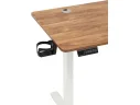 Стол STOOL GROUP с регулировкой высоты 110х60 Белый, столешница дерево арт. 3301841202