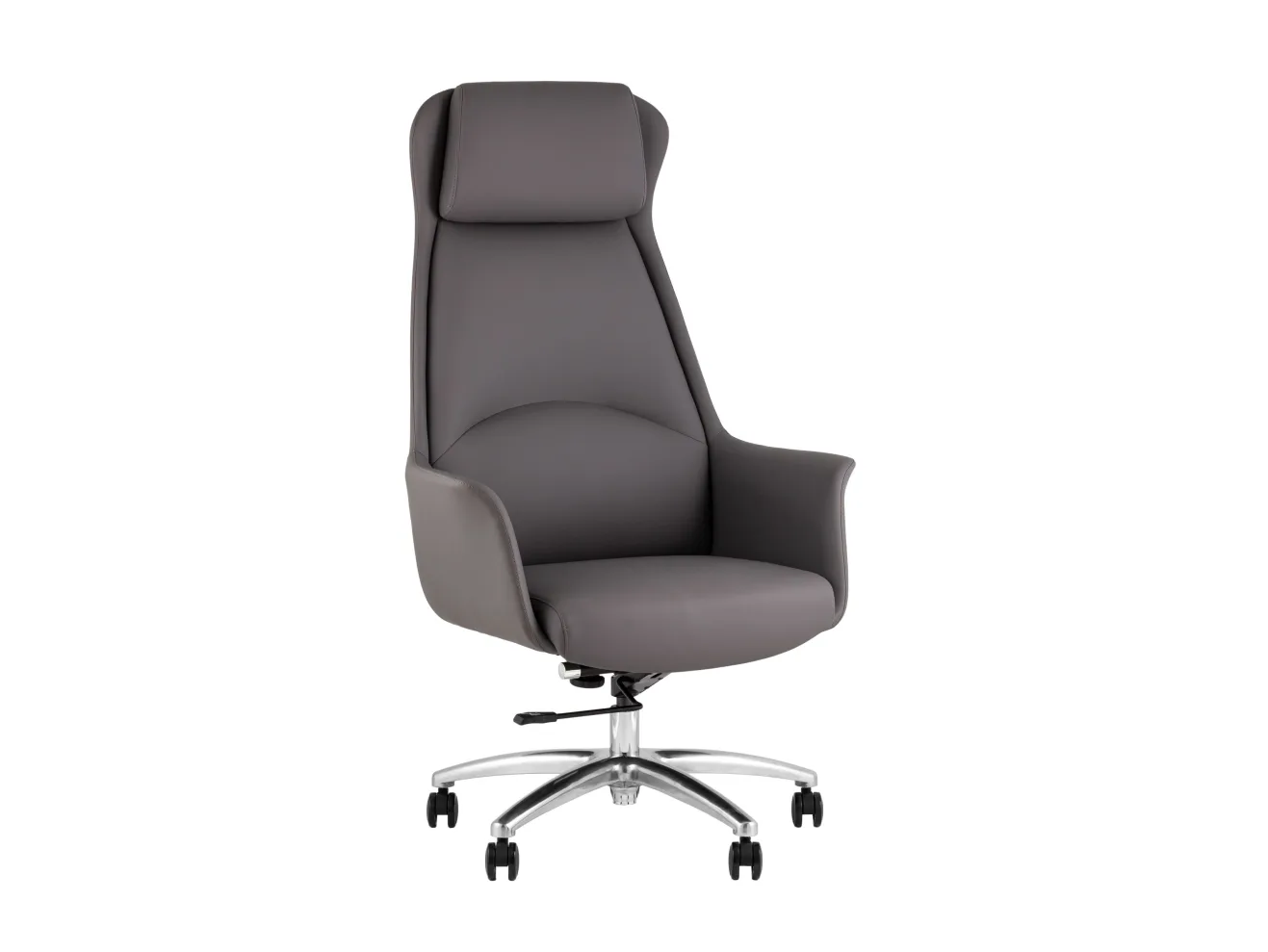 Кресло руководителя STOOL GROUP TopChairs Viking New серый арт. 1871785403