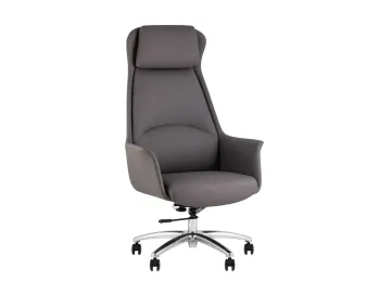 Кресло руководителя STOOL GROUP TopChairs Viking New серый