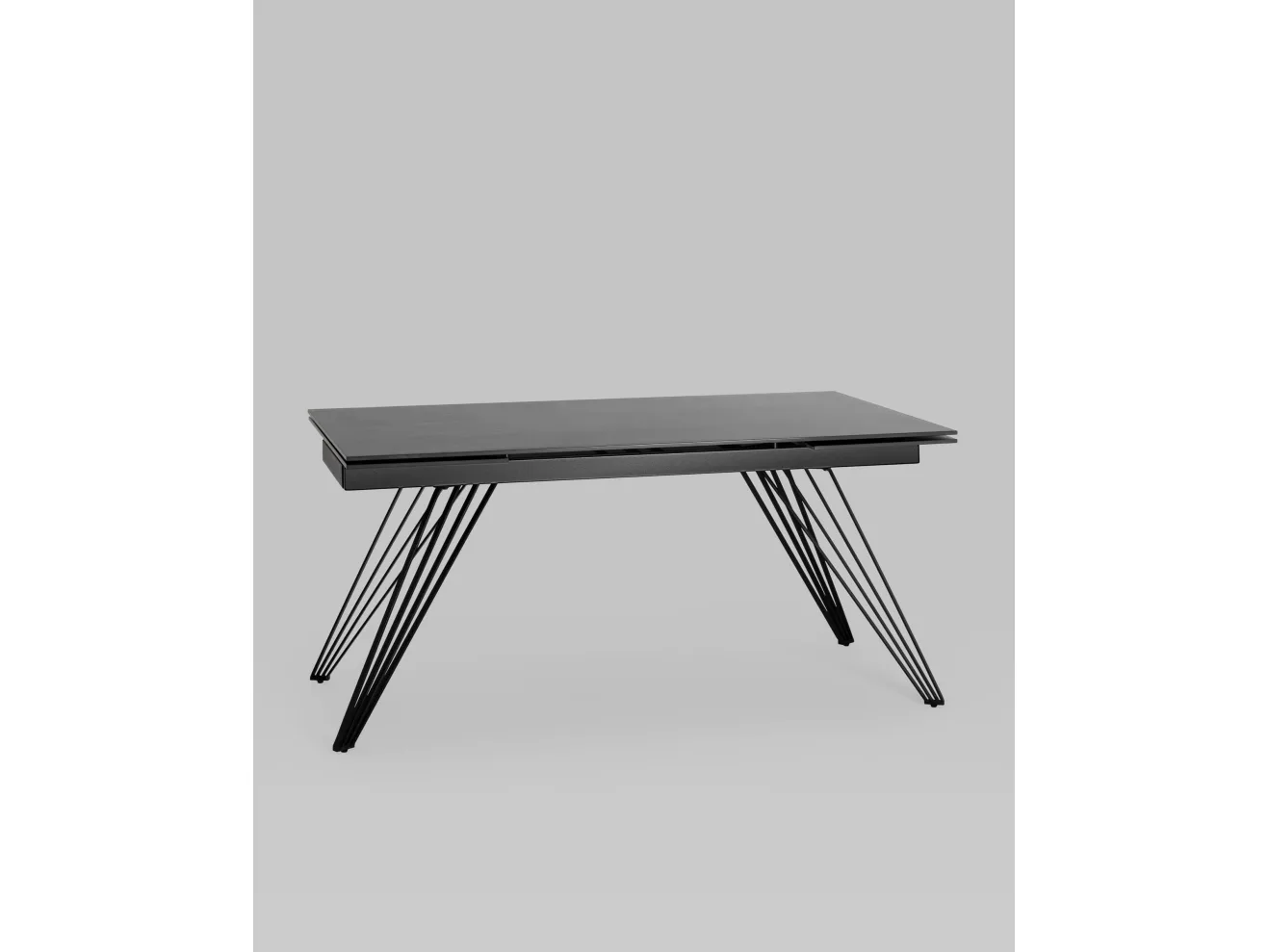 Стол обеденный Stool Group Пандора раскладной 160-240*90 Керамика темная арт. 8133537201