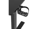 Стол STOOL GROUP с регулировкой высоты 110х60 Черный, столешница черная арт. 3301841206