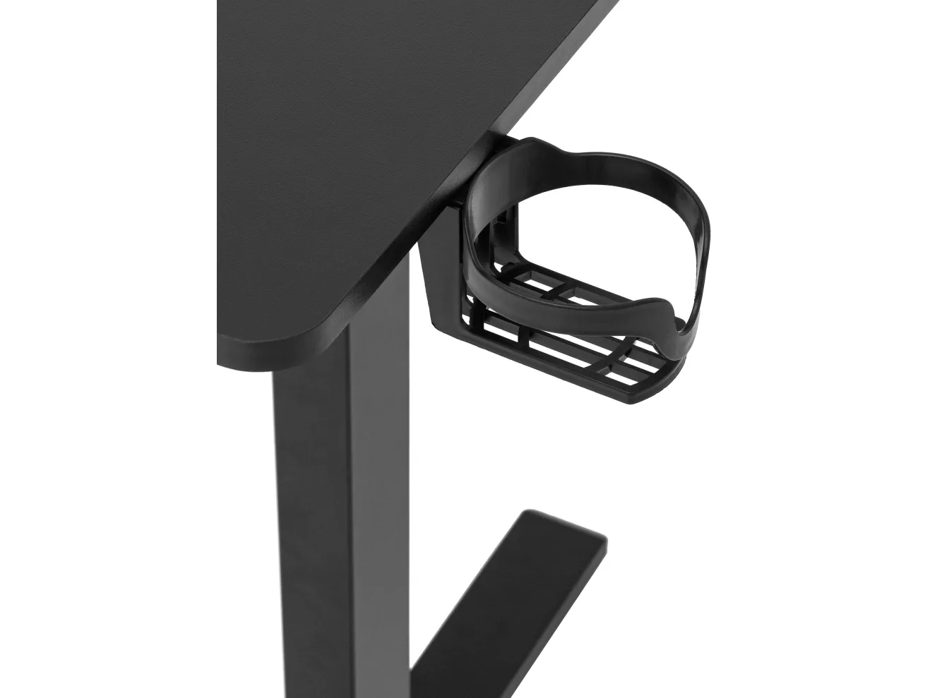 Стол STOOL GROUP с регулировкой высоты 110х60 Черный, столешница черная арт. 3301841206