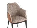 Стул обеденный STOOL GROUP Itan NC Коричневый с коричневой экокожей арт. 1175801901