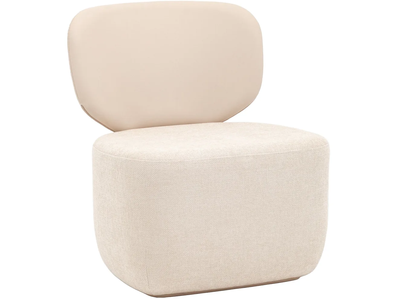 Кресло STOOL GROUP Спейс Экокожа/шенилл бежевый арт. 9923750104