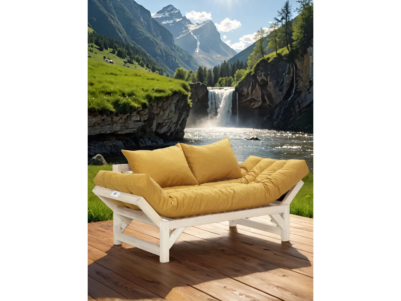 Диван Мебелик Бинго savana plus yellow/лак арт. 5591499201