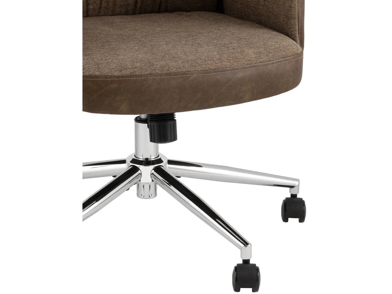 Кресло офисное STOOL GROUP TopChairs Neoma Экокожа/ткань коричневый арт. 3892516804