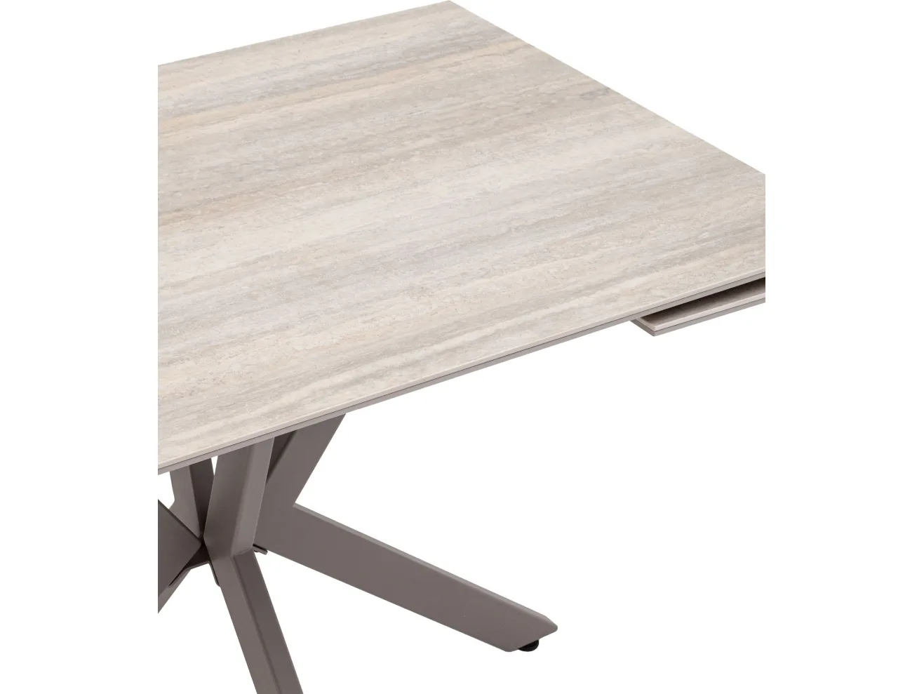 Стол обеденный STOOL GROUP Marmer 120-180/80/76 столешница МДФ16/керамика STr, капучино арт. 9635972406