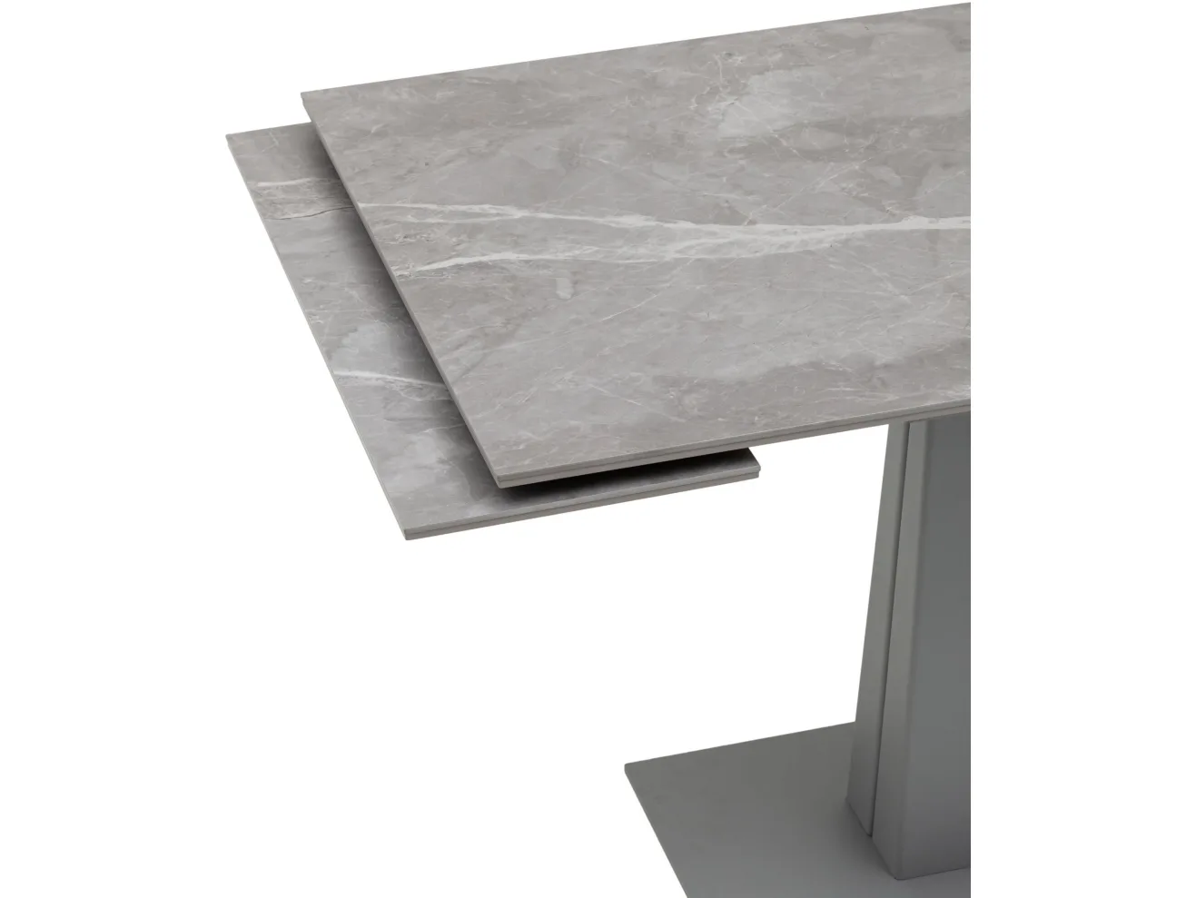 Стол обеденный STOOL GROUP Арнон 120-180*80*76 керамика Larka grey арт. 5106228801