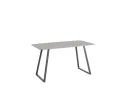 Стол обеденный STOOL GROUP Vermont 140*80 Керамика темная, ножки серые арт. 5221151103