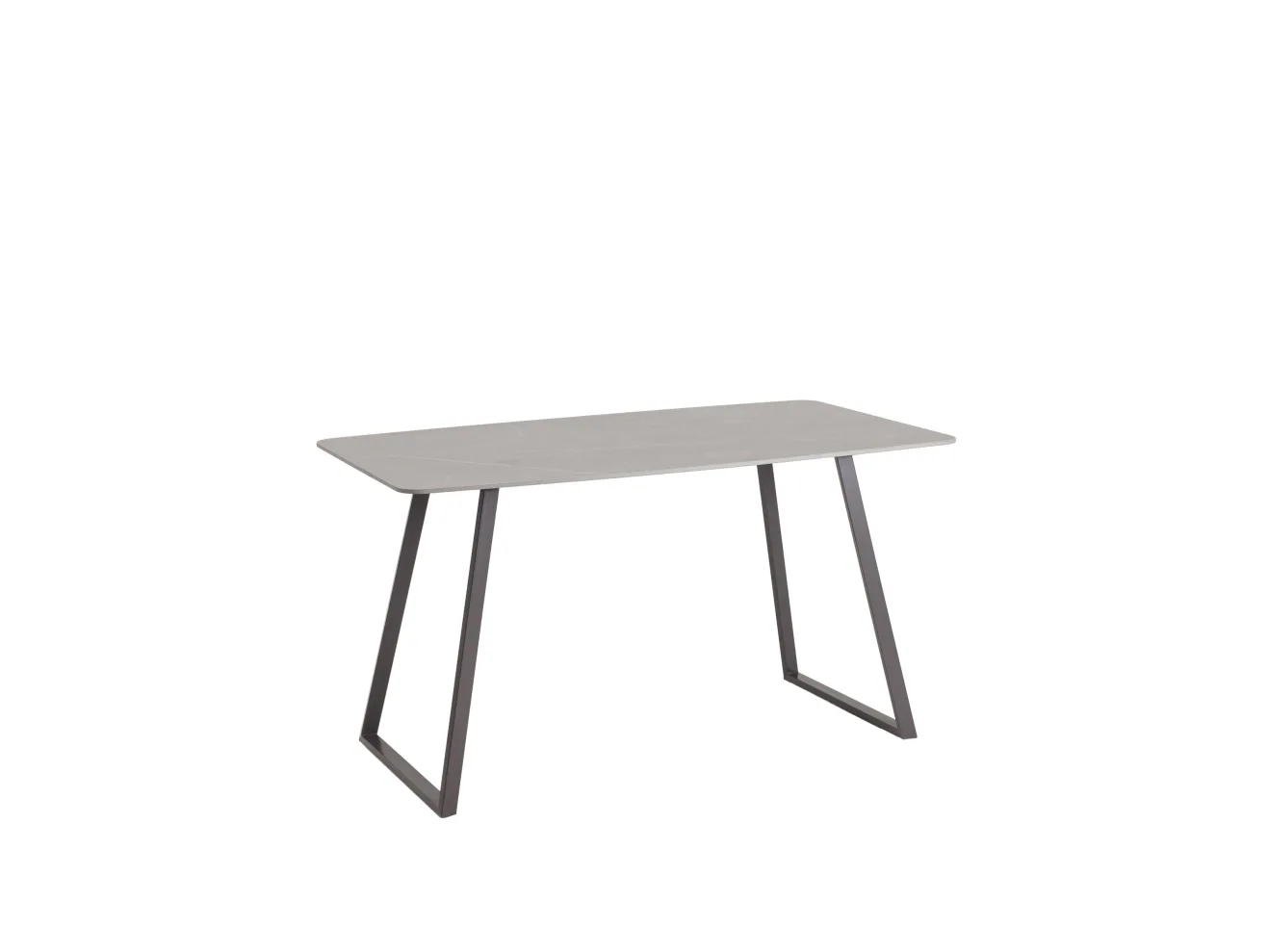 Стол обеденный STOOL GROUP Vermont 140*80 Керамика темная, ножки серые арт. 5221151103