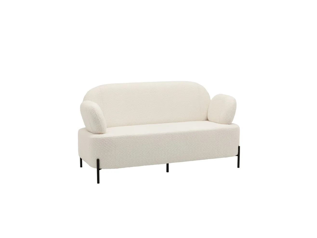 Диван STOOL GROUP Кэнди букле белый арт. 7111963905