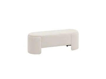Банкетка STOOL GROUP Taks Букле белый