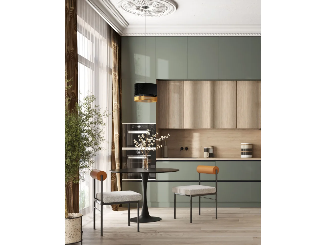 Стол STOOL GROUP Tulip D100 Черный арт. 3720384102