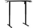 Стол STOOL GROUP с регулировкой высоты 110х60 Черный, столешница черная арт. 3301841206
