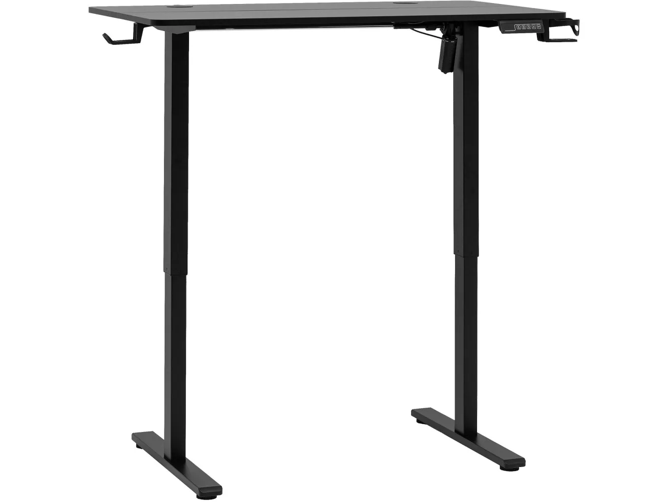 Стол STOOL GROUP с регулировкой высоты 110х60 Черный, столешница черная арт. 3301841206