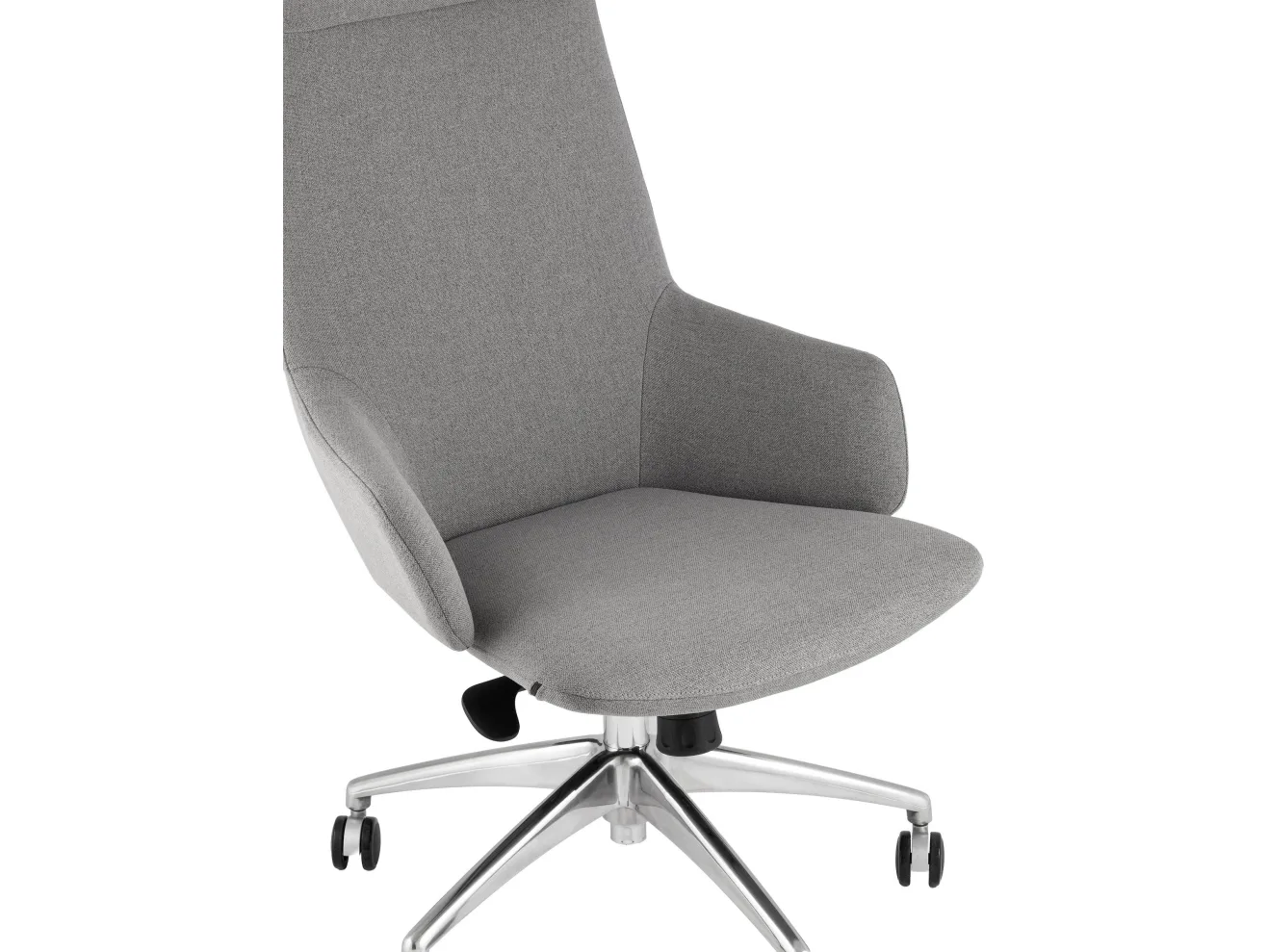 Кресло руководителя STOOL GROUP TopChairs Bow Ткань серый арт. 8987229605