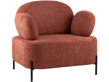 Кресло STOOL GROUP Кэнди Букле коралловый