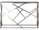 Консоль Stool Group АРТ ДЕКО 115х30 Стекло smoke/Сталь тёмный хром арт. 3299989504