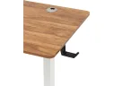 Стол STOOL GROUP с регулировкой высоты 110х60 Белый, столешница дерево арт. 3301841202