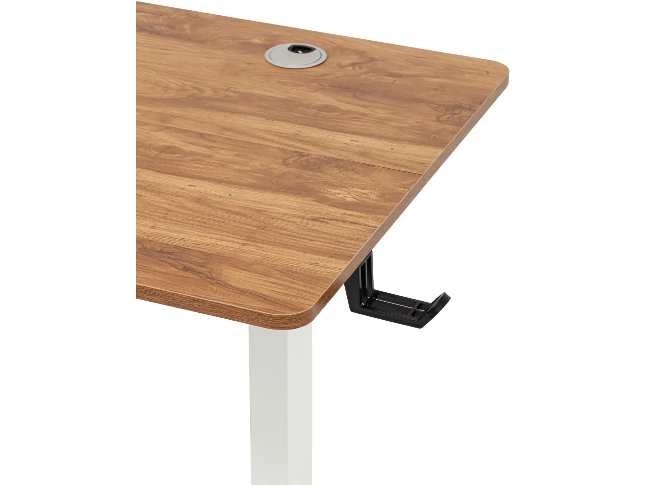 Стол STOOL GROUP с регулировкой высоты 110х60 Белый, столешница дерево арт. 3301841202