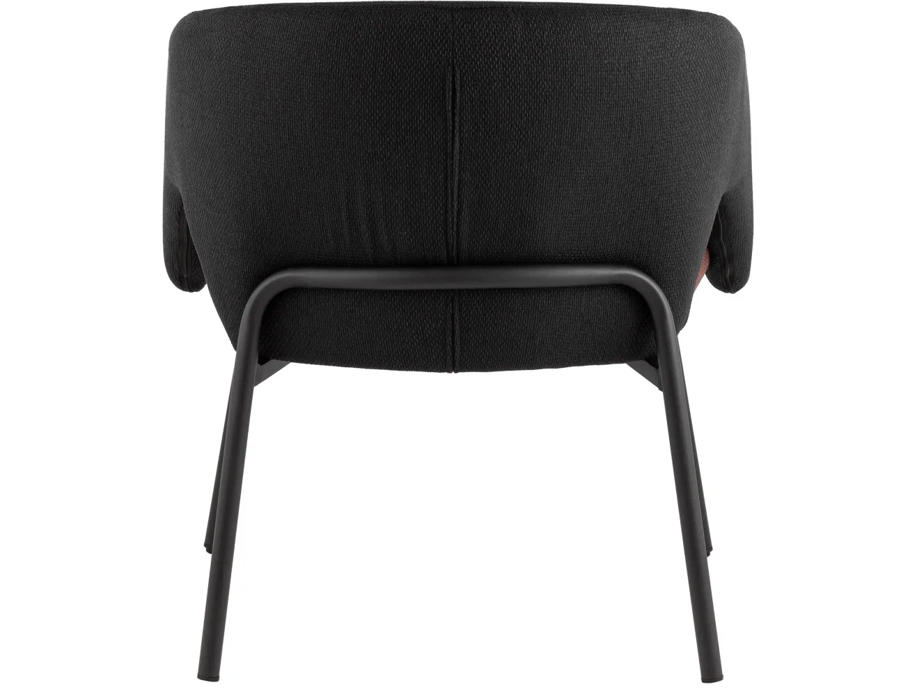 Кресло лаунж STOOL GROUP Afrida Рогожка черный/бордо арт. 2871302604