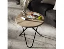 Стол журнальный Мебелик BeautyStyle 20 дуб крымский состаренный/черный арт. 7655466502