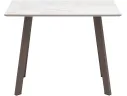 Стол обеденный STOOL GROUP Райли нераскладной 100/70/75 столешница МДФ/керамика Carla Larkin, подстолье капучино арт. 1183864604
