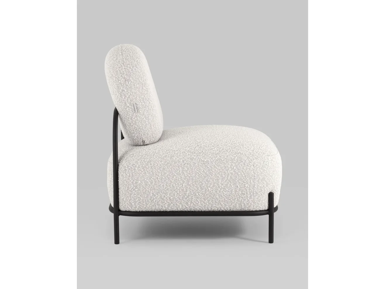 Кресло STOOL GROUP Стоун Ткань букле молочный арт. 3418551605