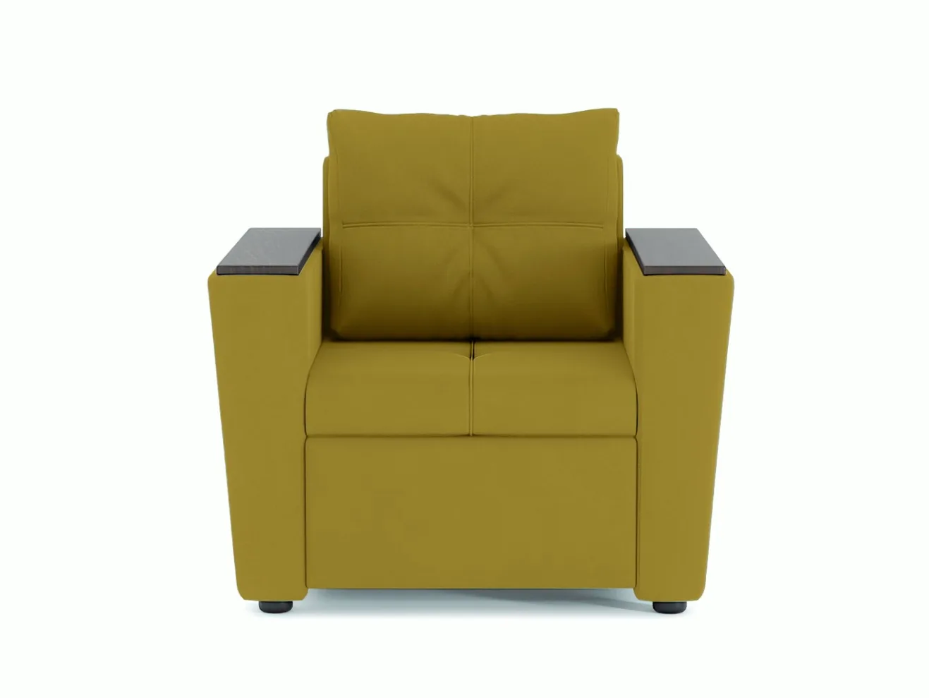 Кресло-кровать Дубай Майами Велюр Зара Yellow 44 арт. Md-10002801