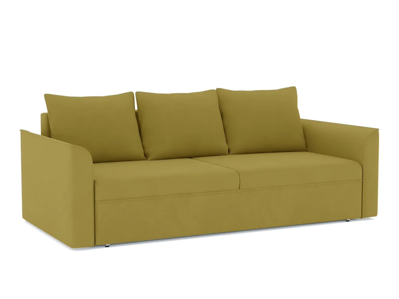 Диван Эрдинг Велюр Зара Yellow 44 арт. Md-10001468