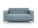 Светло-голубой, пепельно-голубой меланж
