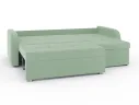Угловой диван Мини Люкс Велюр Зара Минт 14 арт. Md-10002142