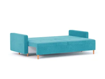 Диван еврокнижка Белфаст Рогожка Дрим Азур