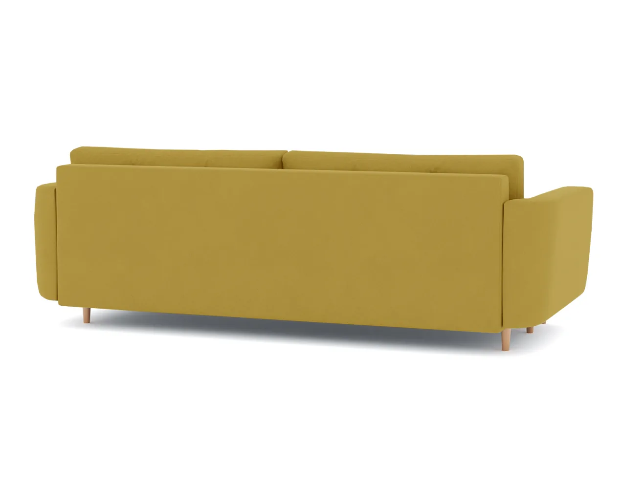 Диван Норфолк Велюр Макс Yellow 27 арт. Md-10001044
