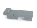 Диван Уно 2 Велюр Зара Маус 12 арт. Md-10001320