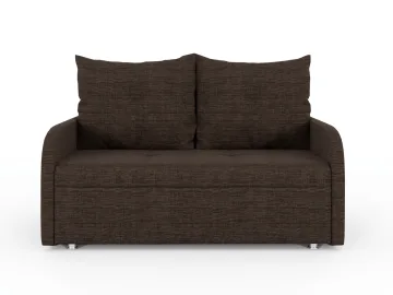 Диван еврокнижка Мини Люкс Лайт Рогожка Дрим Браун