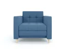 Кресло-кровать Квадро Велюр Зара Океан 45 арт. Md-10002829