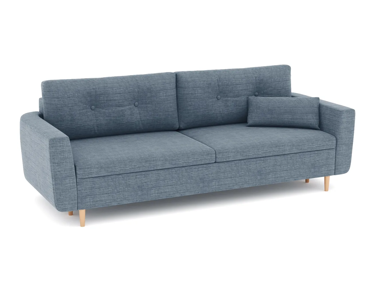 Диван Норфолк Рогожка Дрим Блю арт. Md-10001050