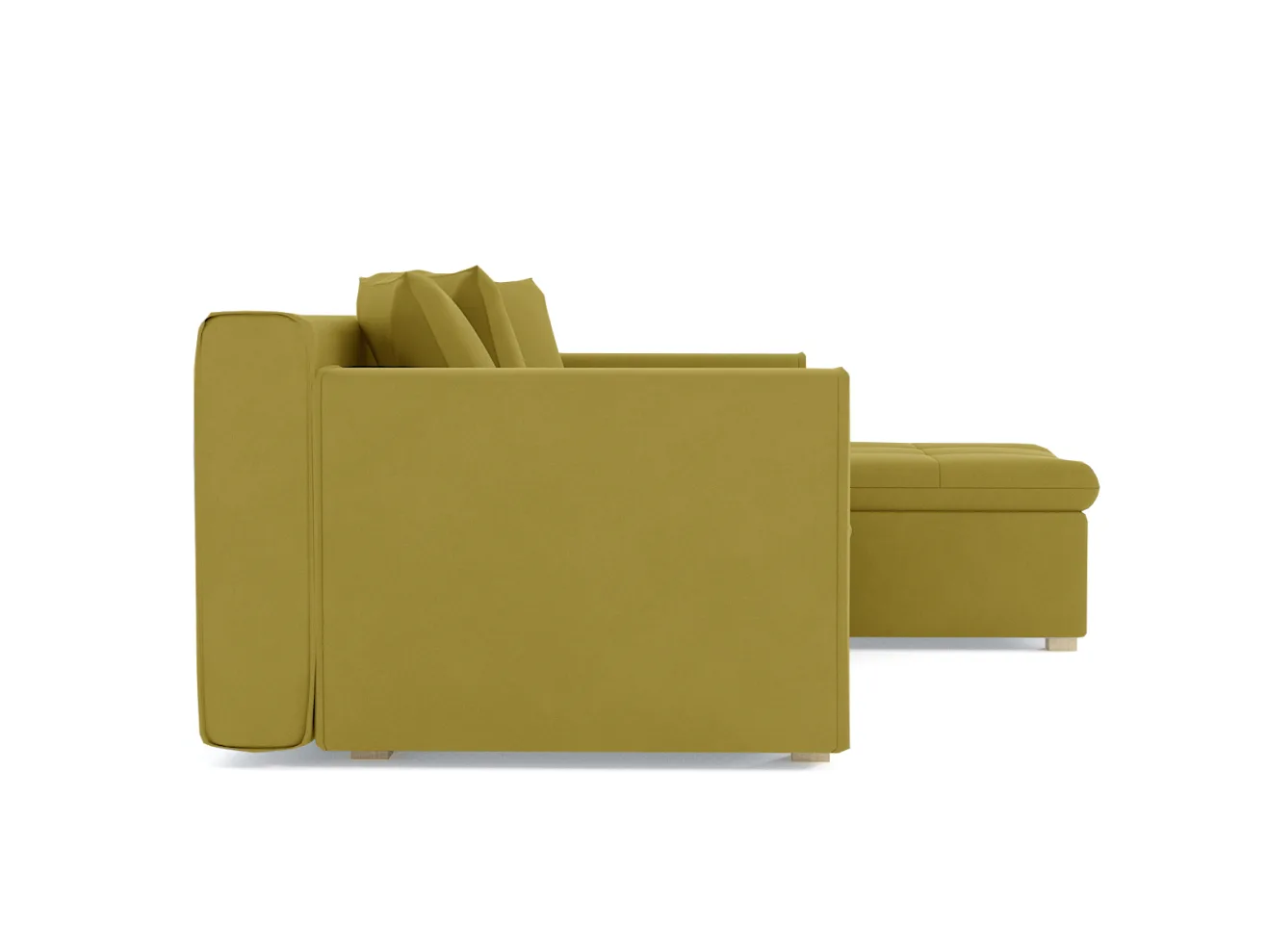 Диван Чикаго Велюр Зара Yellow 44 арт. Md-10000346