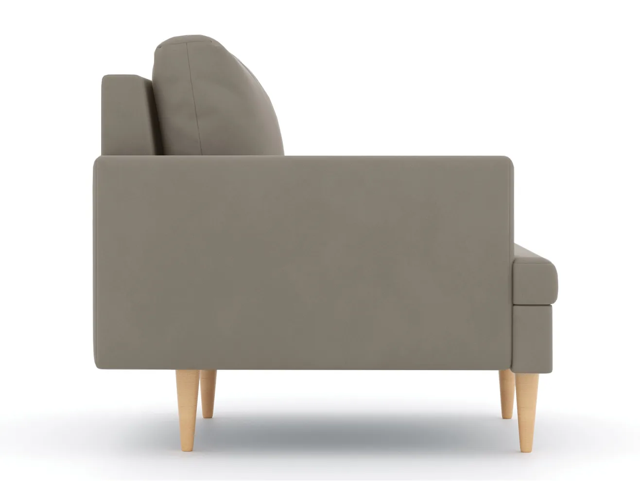 Кресло Анд Велюр Зара Лайт Браун 05 арт. Md-10002692