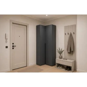 Угловые шкафы для прихожей (5)