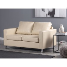 Диван офисный Ватсон бежевая экокожа, 160x75х90