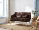 Диван Комфорт-5 plush chocolate (плаш чоколате)/бесцветный лак арт. 501662