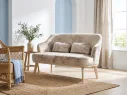 Диван Комфорт-5 plush cream (плаш крем)/бесцветный лак арт. 501663