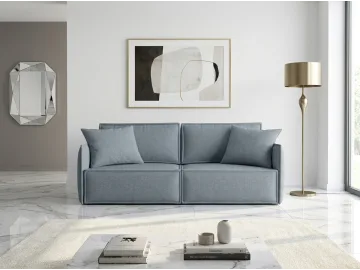 Диван-кровать Стенли, рогожка Dream Grey (Дрим Грей)